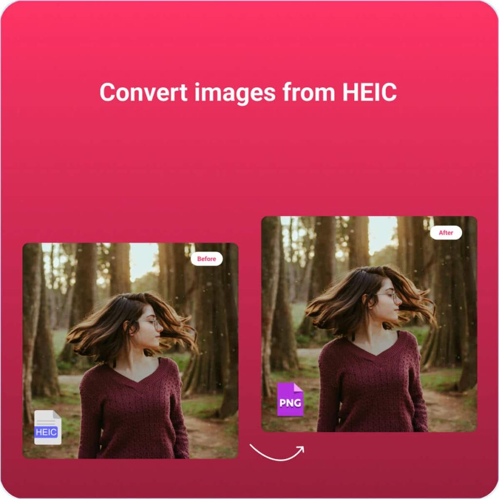 HEIC file conversion